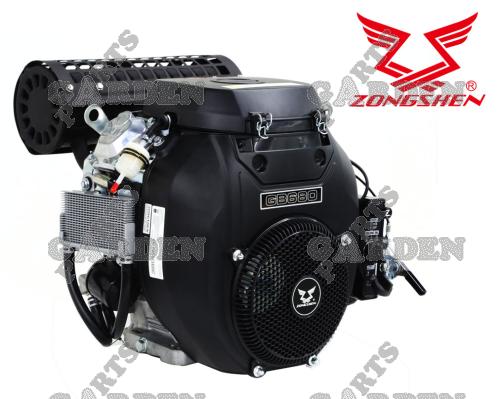 * MOTOR ZONGSHEN GB680 680cc 22 TWIN horizontální hřídel 25.4mm (bez možnosti dalších slev)  * MOTOR ZONGSHEN GB680 680cc 22 TWIN horizontální hřídel 25.4mm (bez možnosti dalších slev)
