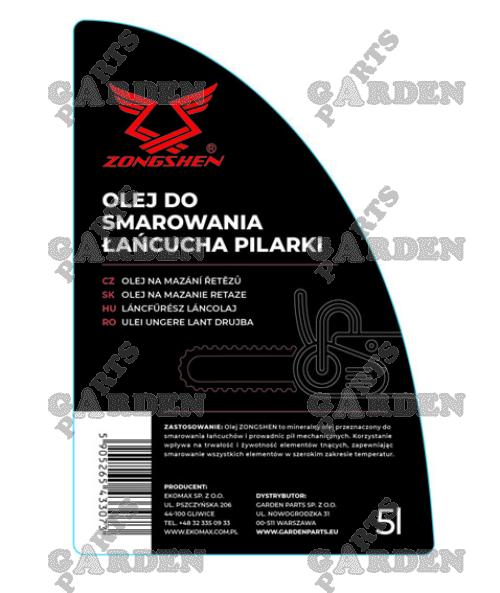 Olej na mazání řetězů ZONGSHEN 5L